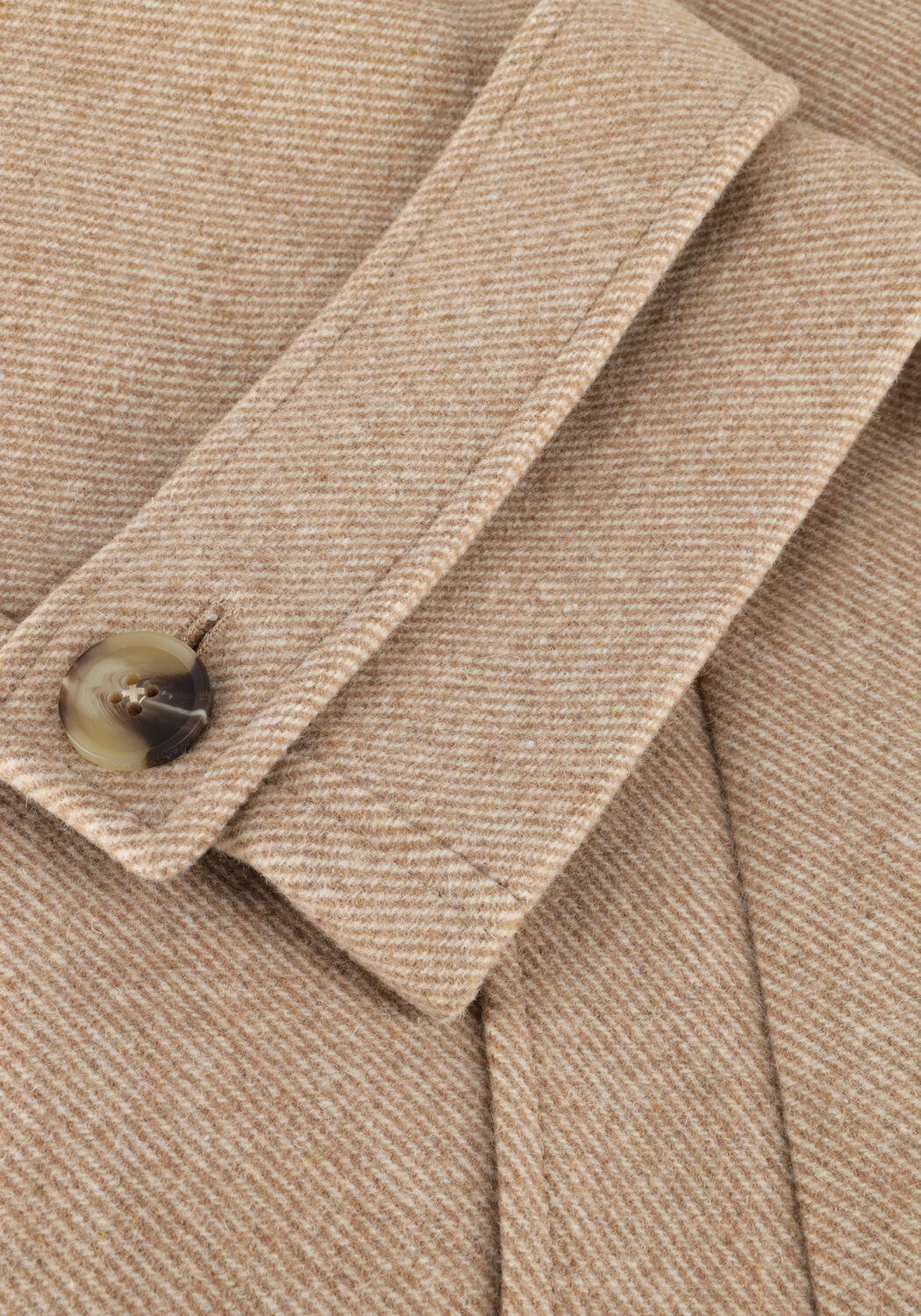 Beige MODSTR&Ouml;M Mantel ESMUNDMD TWILL JACKET - large