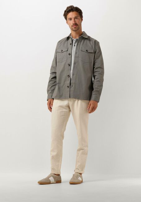 Groene PROFUOMO Overshirt OVERSHIRT BASIC Groene PROFUOMO Overshirt OVERSHIRT BASIC - large