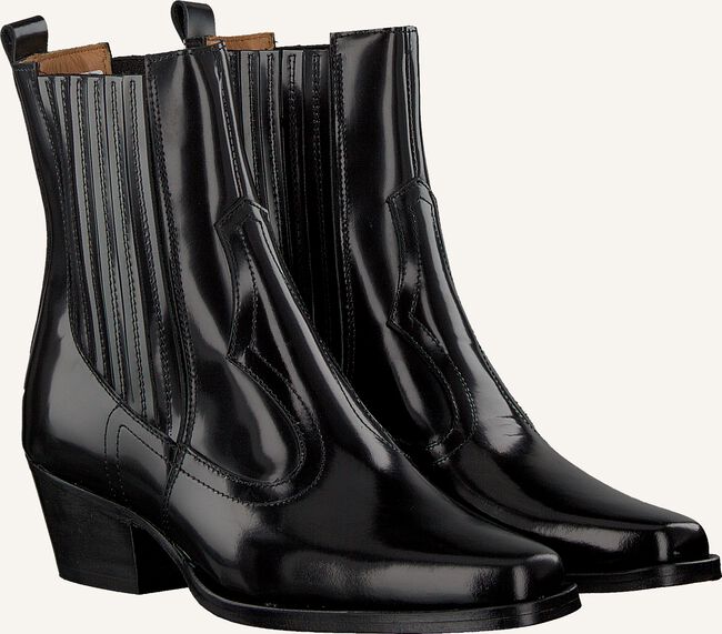 Zwarte TORAL Enkellaarsjes 12521 Zwarte TORAL Enkellaarsjes 12521 - large