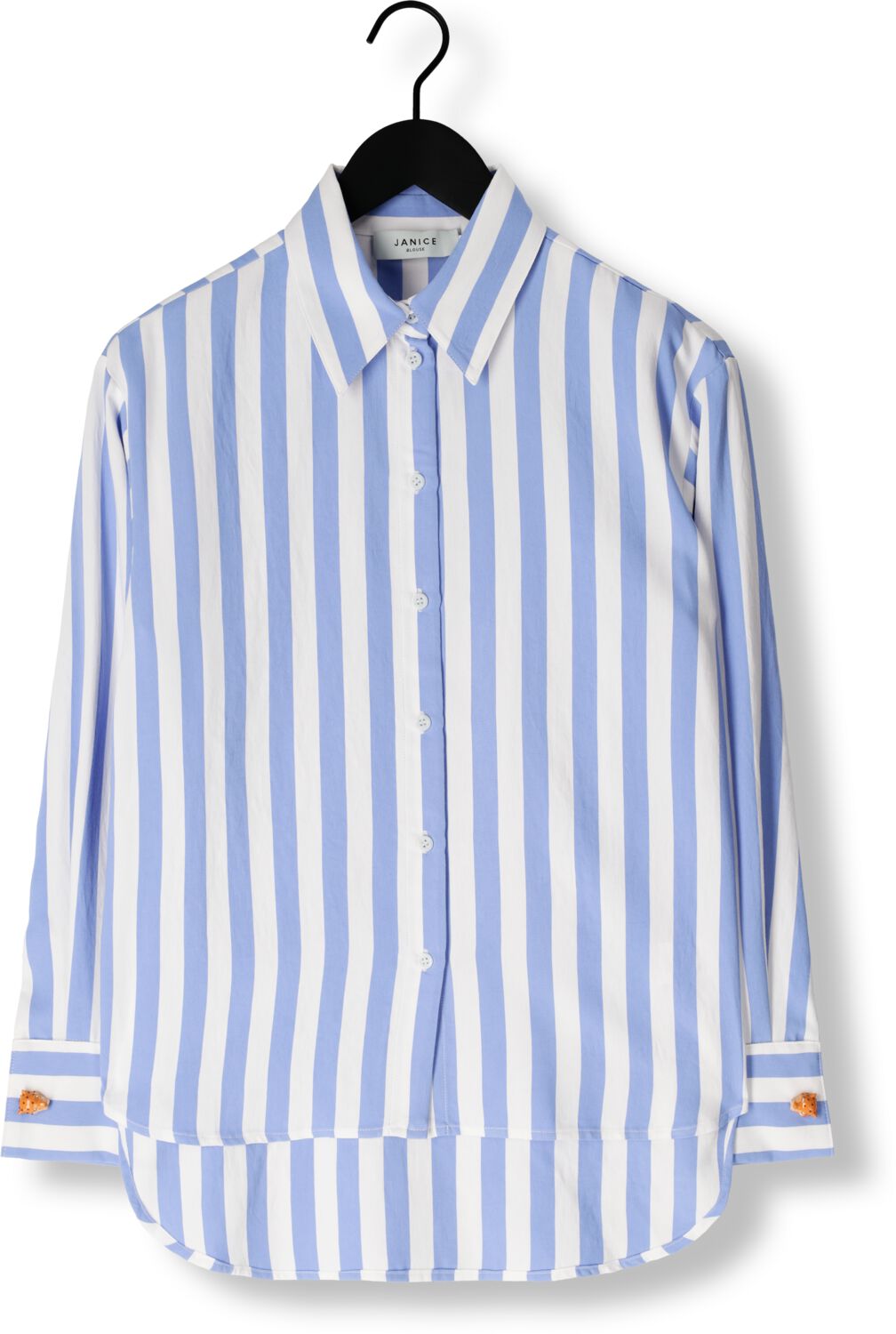 JANICE Dames Blouses Ilan Blauw