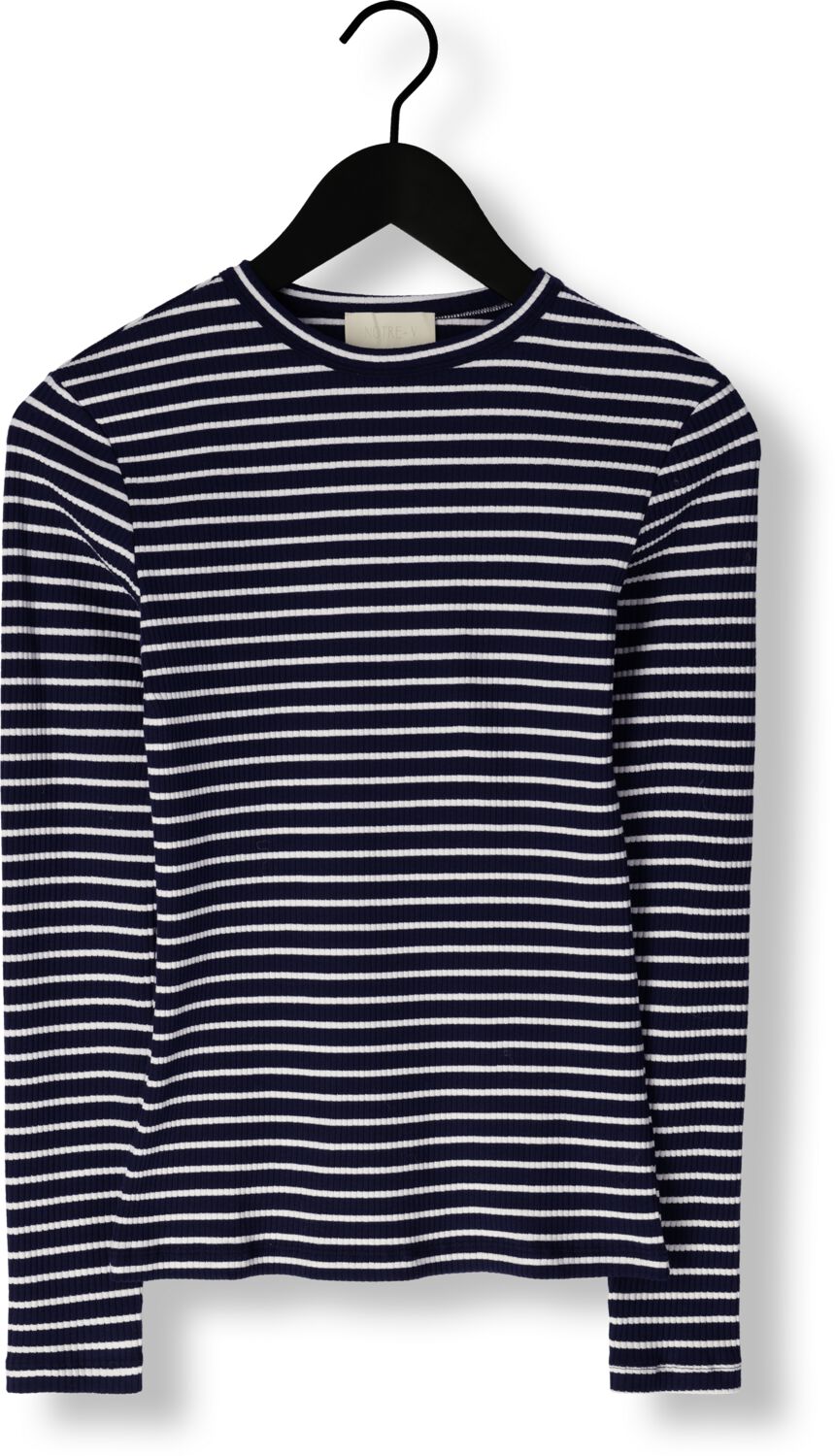 NOTRE-V Dames Tops & T-shirts Nv-eelke Round Neck Donkerblauw