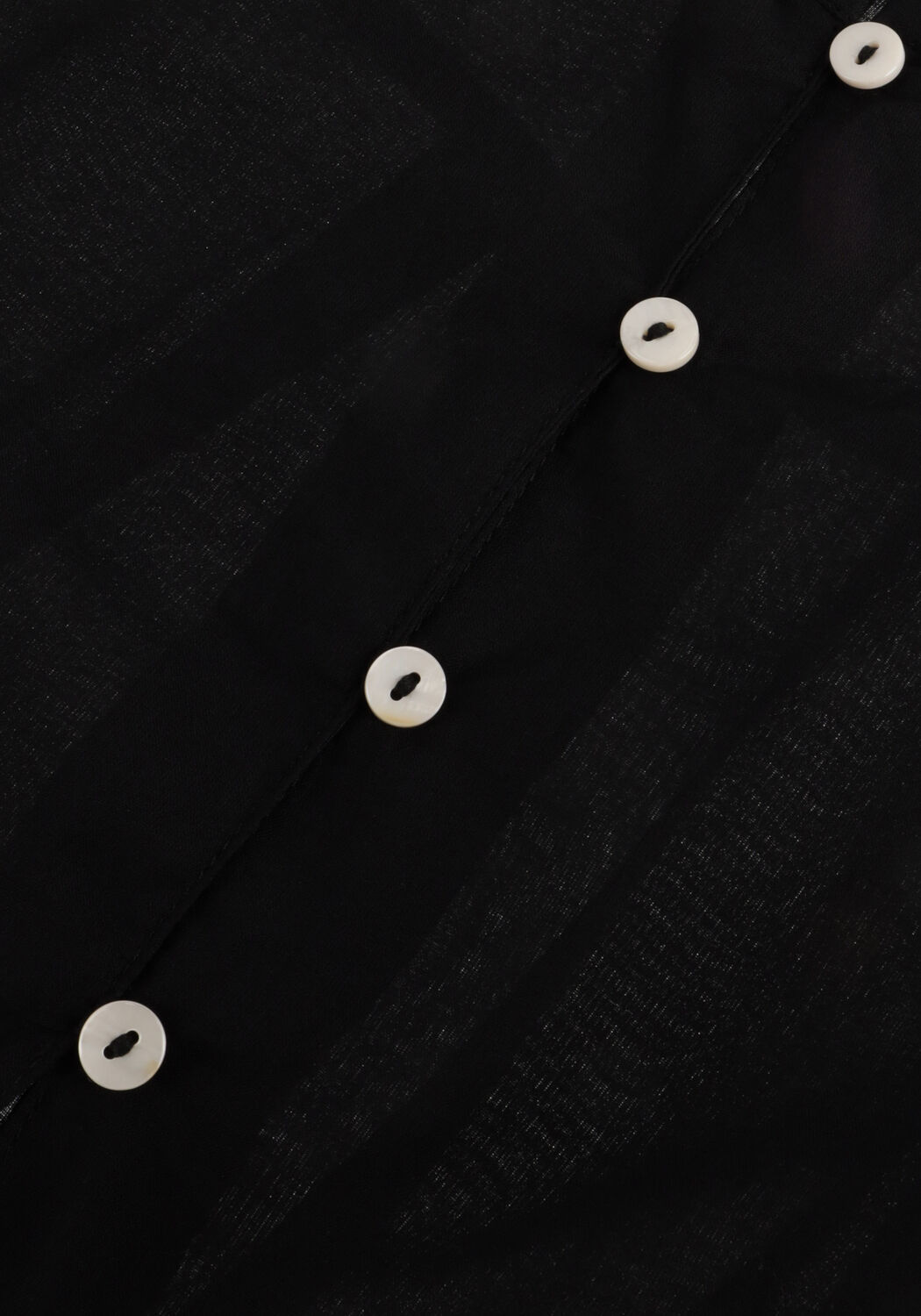 Zwarte SUMMUM Blouses SHIRT COTTON EMBROIDERED - large