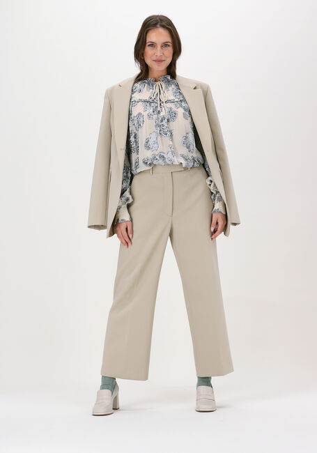 Gebroken wit SUMMUM Blouses TOP LUREX FLOWER - large