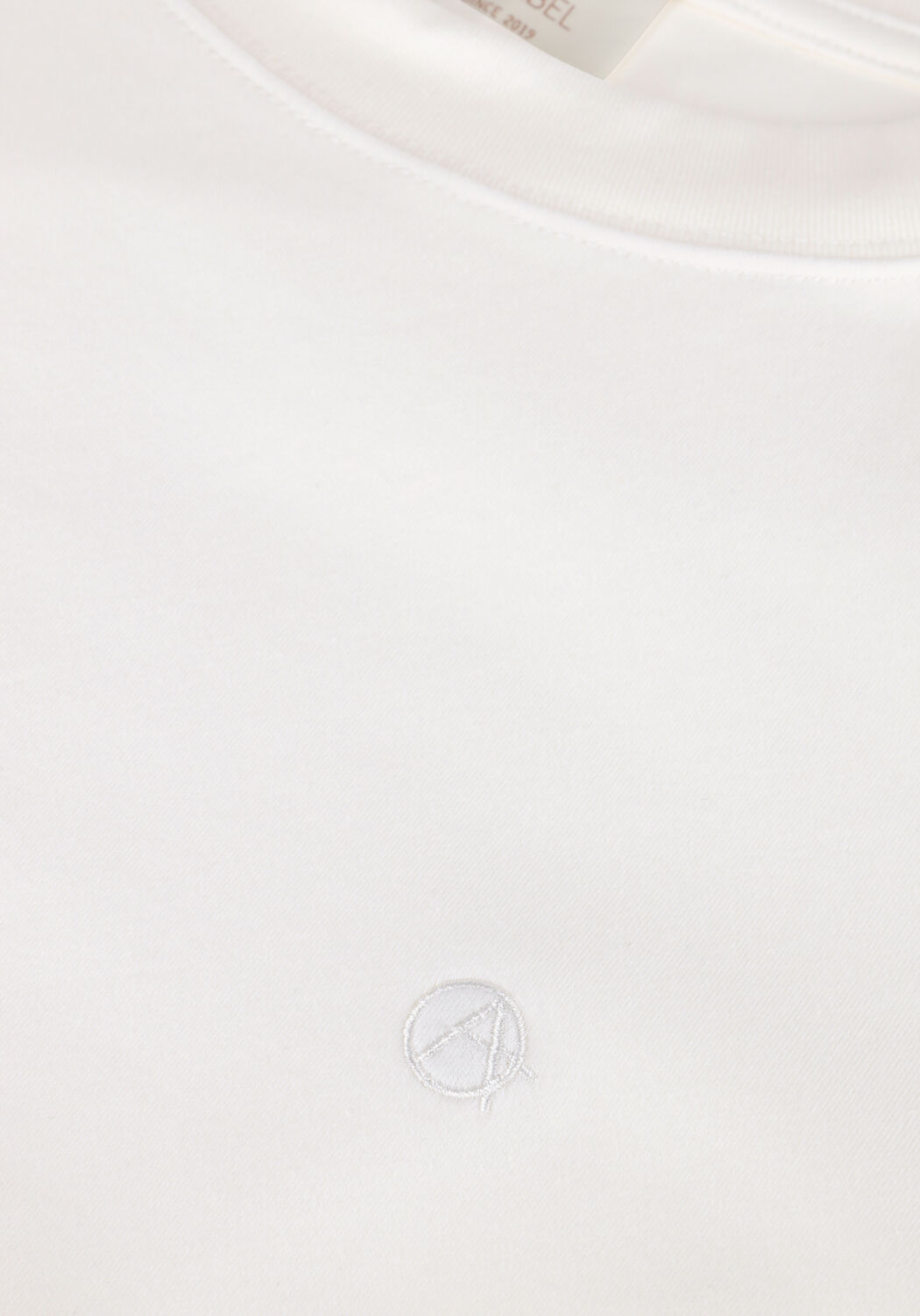 Gebroken wit AIMEE THE LABEL T-shirt ZEO - large