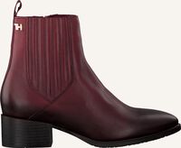 Rode TOMMY HILFIGER Enkellaarsjes SHADED FLAT - medium