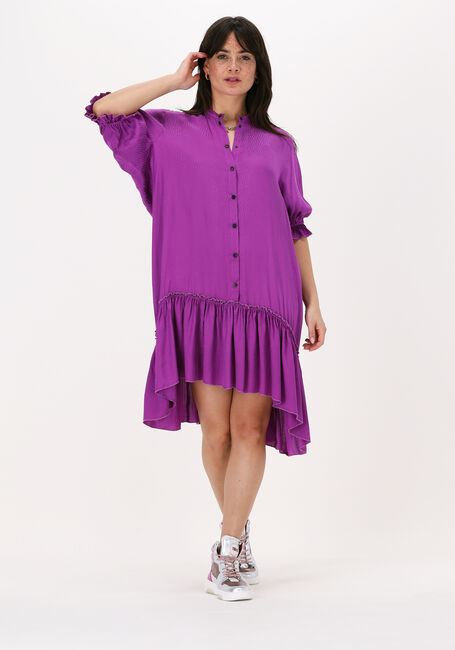 Paarse CHPTR-S Mini jurk FELICITY DRESS - large