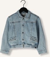 Lichtblauwe INDIAN BLUE JEANS Spijkerjas DENIM JACKET EMBROIDERY Lichtblauwe INDIAN BLUE JEANS Spijkerjas DENIM JACKET EMBROIDERY - medium