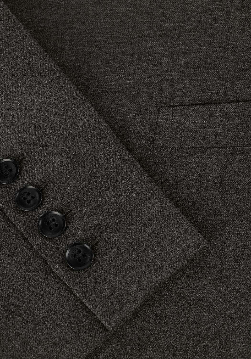 Grijze GESTUZ Mini jurk PAULAGZ MELANGE BLAZER DRESS - large