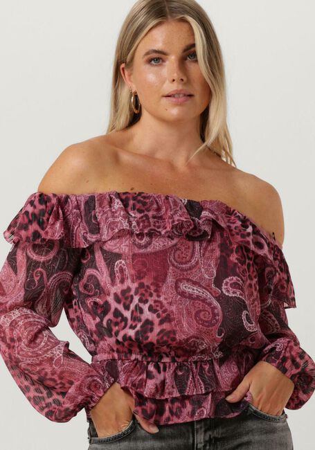 Roze GUESS Blouses OFF SHOULDER LUCY TOP - large