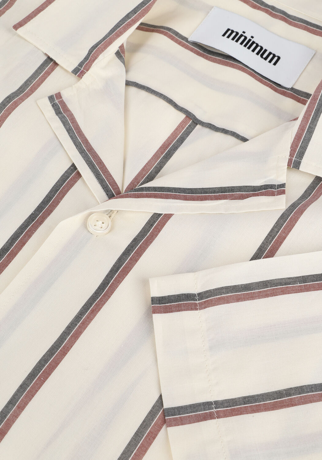 Beige MINIMUM Casual overhemd YON 9331 - large