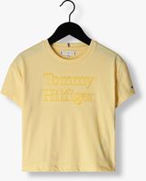 Gele TOMMY HILFIGER T-shirt TOMMY HILFIGER STITCH TEE S/S - medium