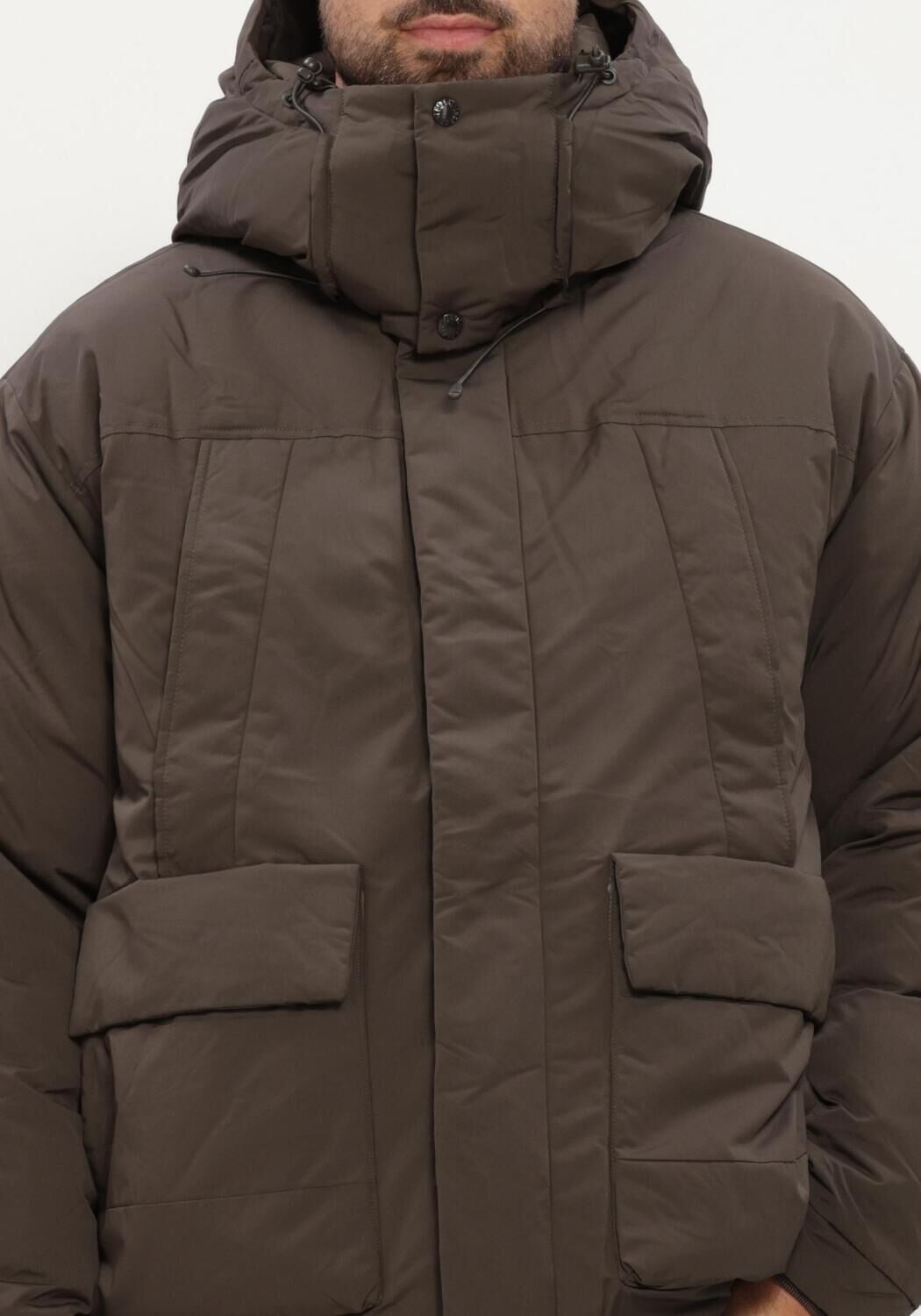 Bruine BUTCHER OF BLUE Winterjassen BRIGGS PADDED JACKET - large