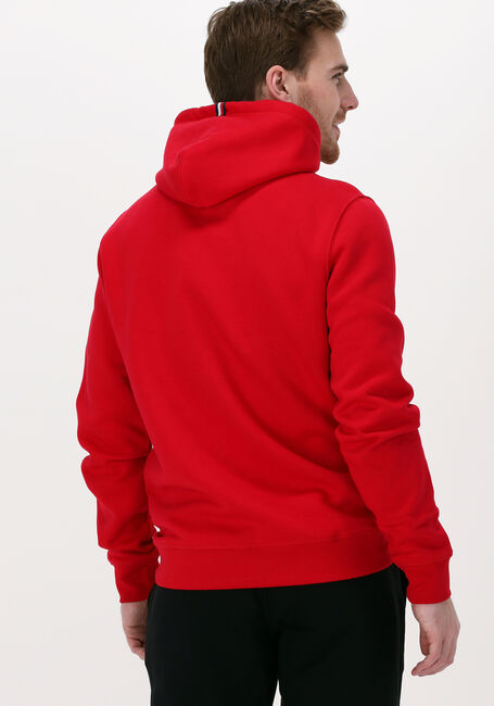Rode TOMMY HILFIGER Sweater CORP GRAPHIC HOODIE - large