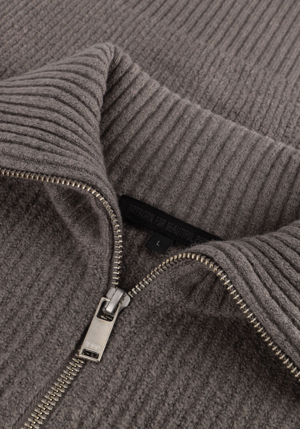 Grijze DRYKORN Trui MANUELO 420122 - large