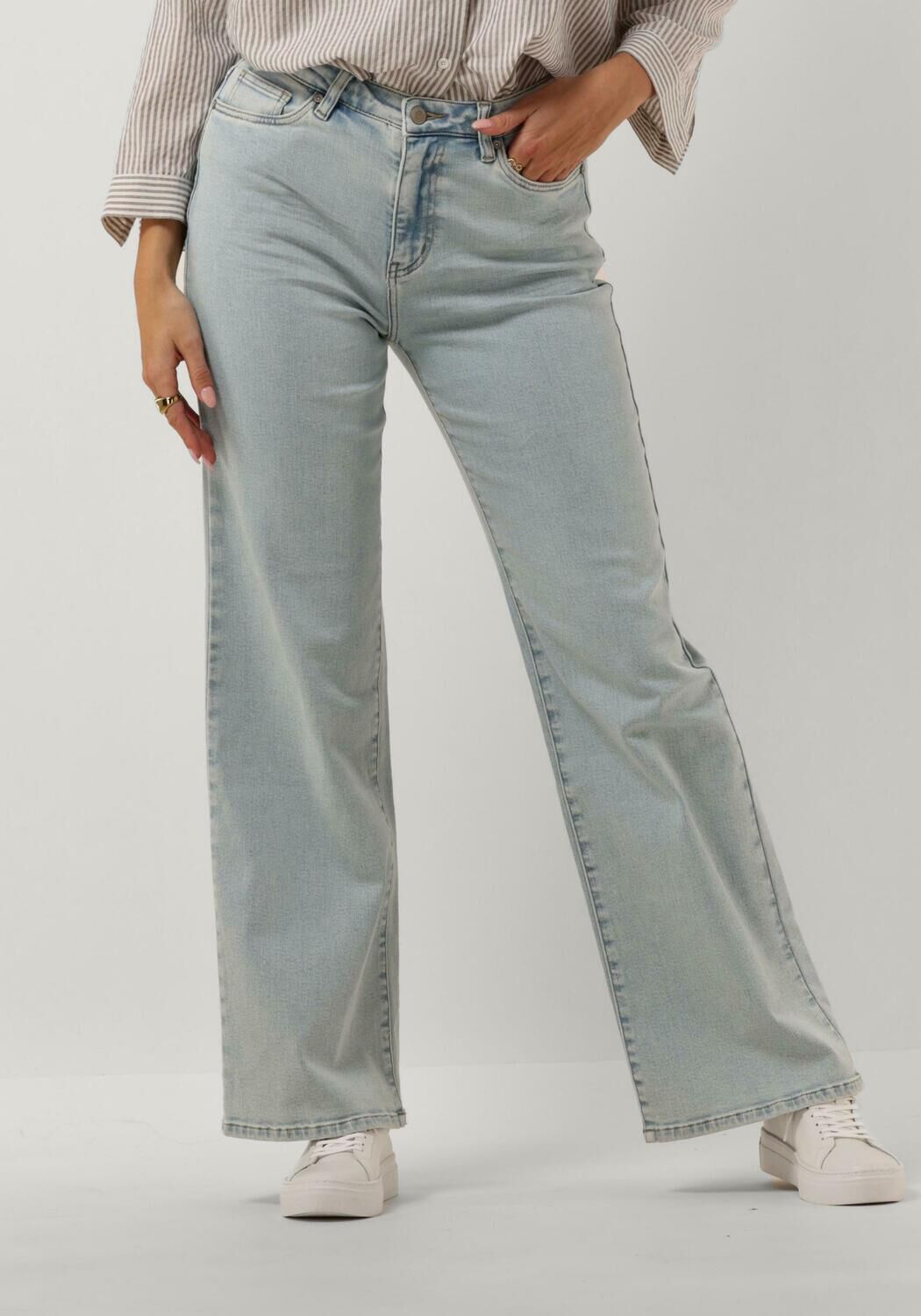 Circle of Trust high waist wide leg jeans MADDY washed blue denim