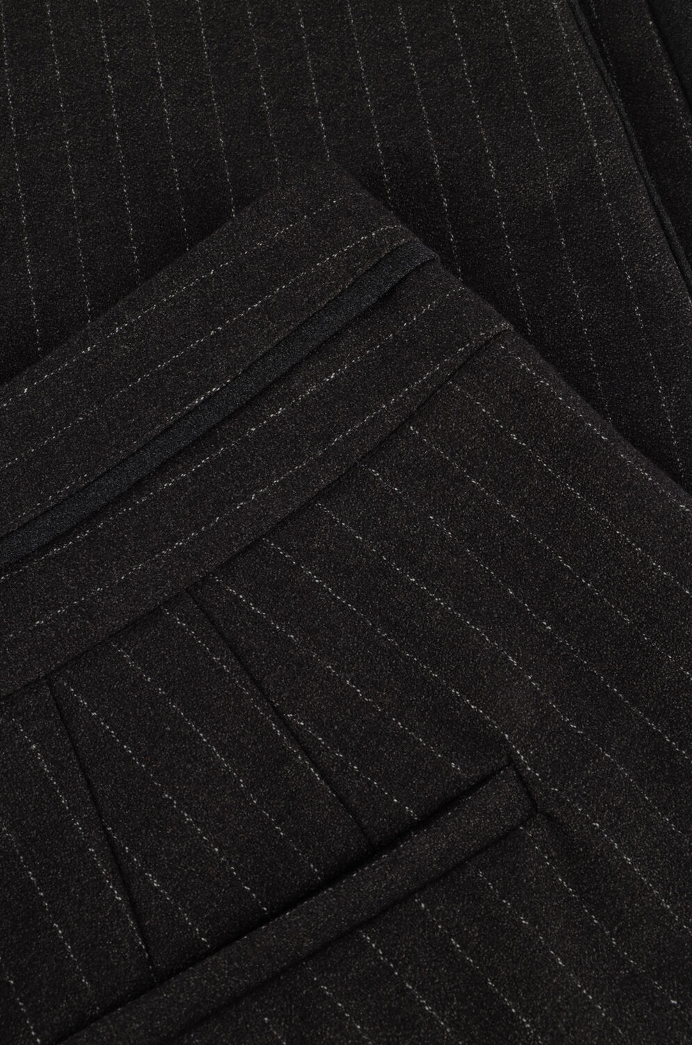 Zwarte AAIKO Pantalon PARENE PINSTRIPE VIS 548 - large