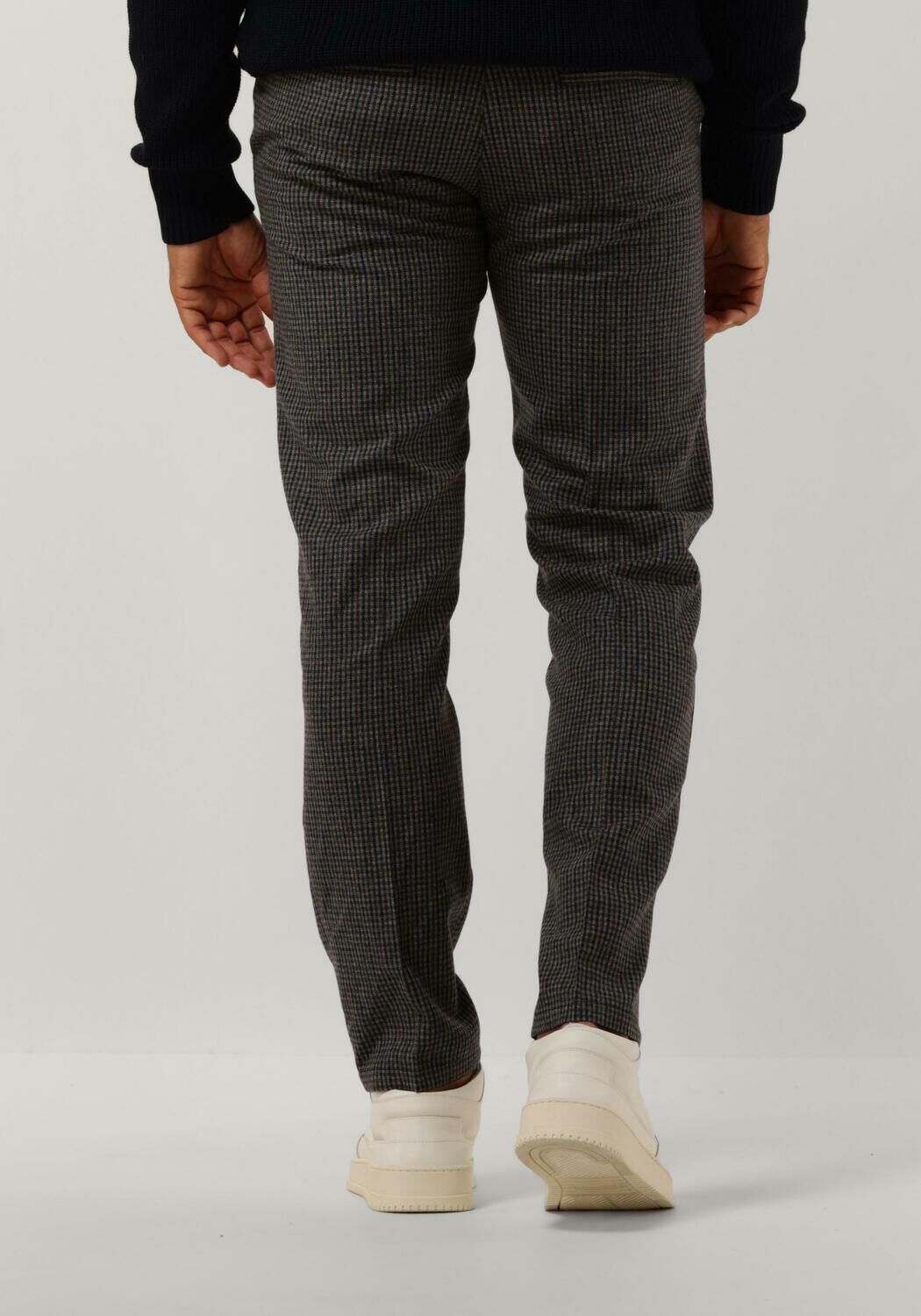 SELECTED HOMME Heren Broeken Slhstraight-william Wool Dn 196 Pants W Beige