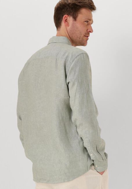 Groene SELECTED HOMME Casual overhemd SLHREGKYLIAN MIX LS SHIRT - large
