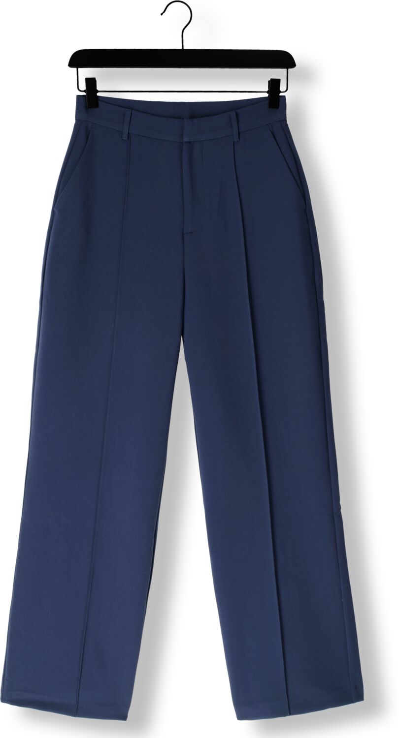COLOURFUL REBEL Dames Broeken Rus Straight Pants Blauw