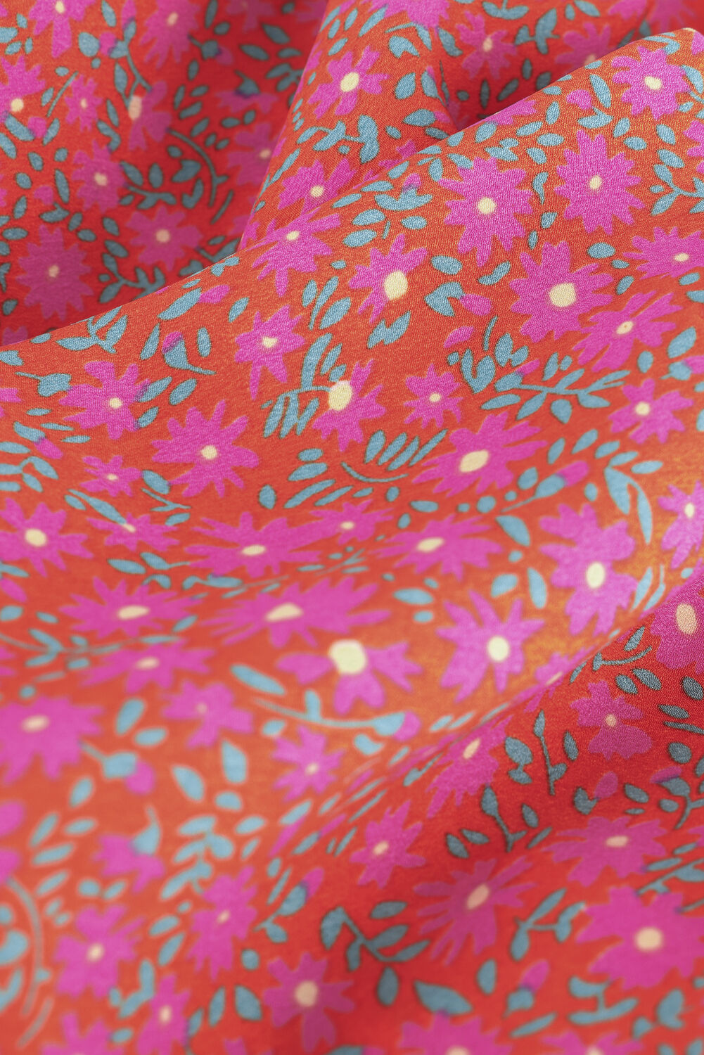 Oranje YDENCE Midi jurk DRESS NOVA - large