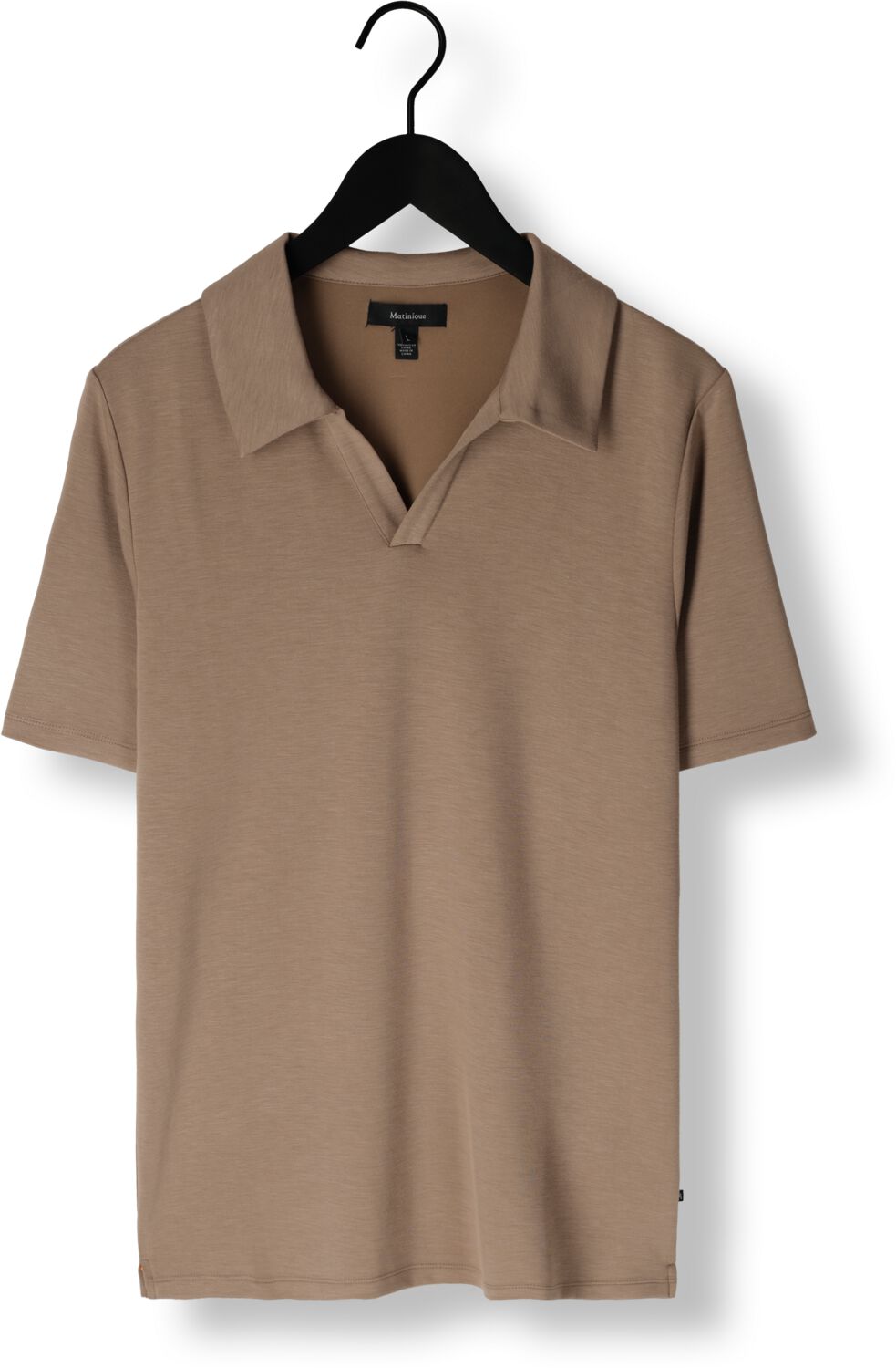 MATINIQUE Heren Polo's & T-shirts Mapolo V Ss Taupe
