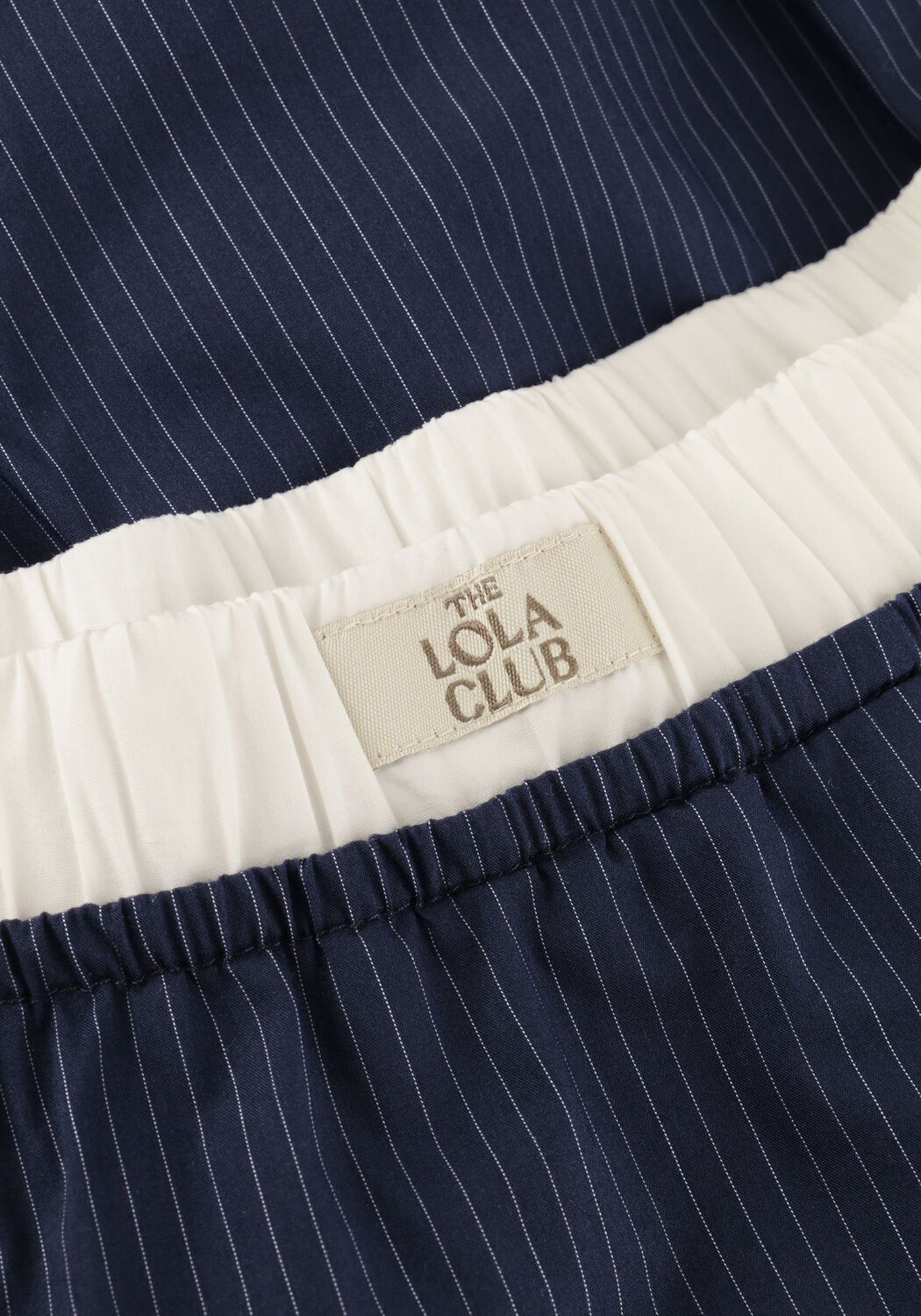 Donkerblauwe THE LOLA CLUB Rokken STEPH SKIRT - large