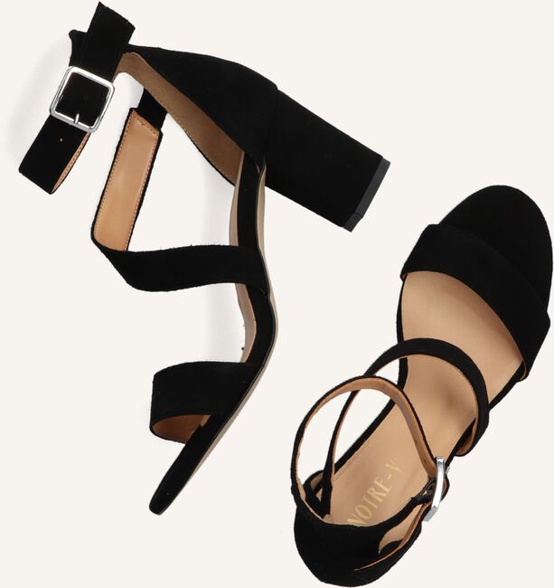 Zwarte NOTRE-V Platte sandalen 7836 Zwarte NOTRE-V Platte sandalen 7836 - large