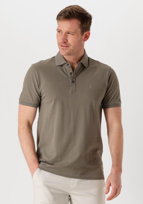 Groene CAST IRON Polo SHORT SLEEVE POLO FINE PIQUE ESSENTIAL - large