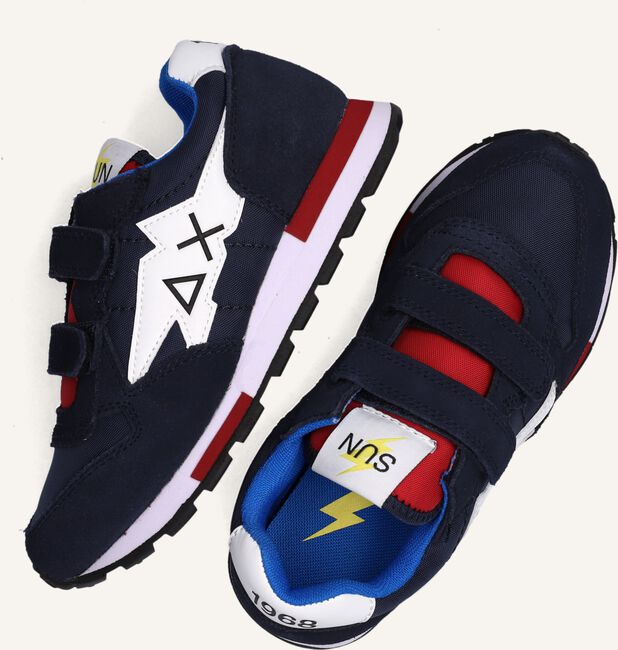Blauwe SUN68 Lage sneakers BOYS NIKI NYLON SOLID Blauwe SUN68 Lage sneakers BOYS NIKI NYLON SOLID - large