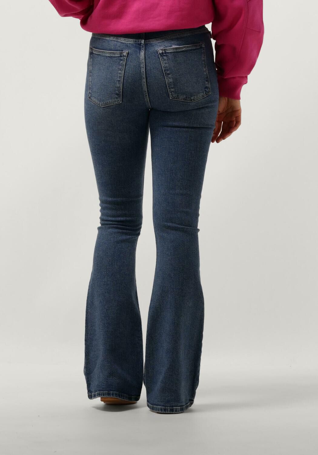 FABIENNE CHAPOT Dames Jeans Eva Flare Donkerblauw