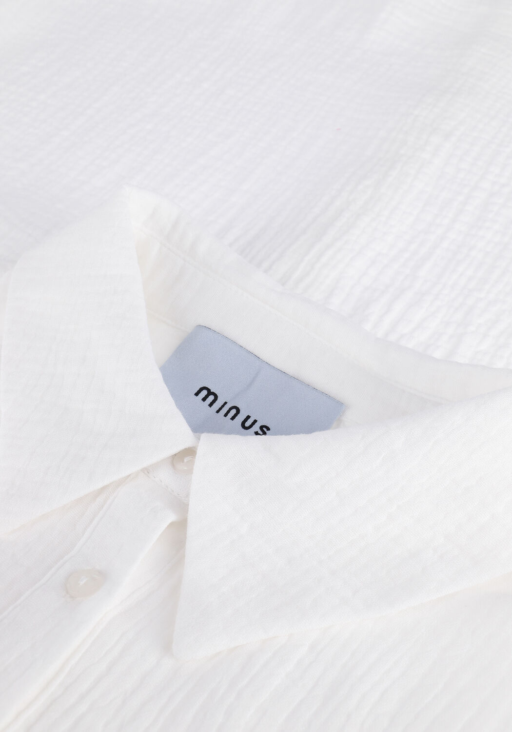 Witte MINUS Blouses MAVINA OVERSIZE SHIRT - large