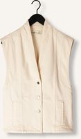 Gebroken wit ANOTHER LABEL Gilet UNNI DENIM VEST Gebroken wit ANOTHER LABEL Gilet UNNI DENIM VEST - medium