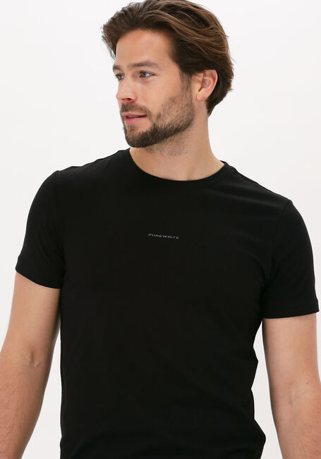 Zwarte PUREWHITE T-shirt 21040106BF - large
