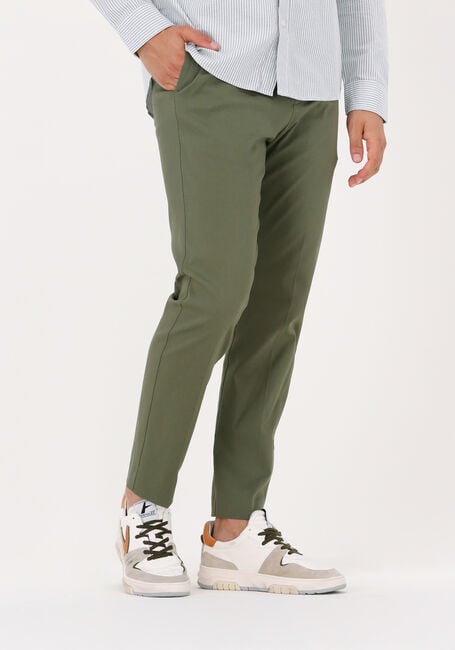 Khaki TIGER OF SWEDEN Pantalon TRAVEN SHT - large