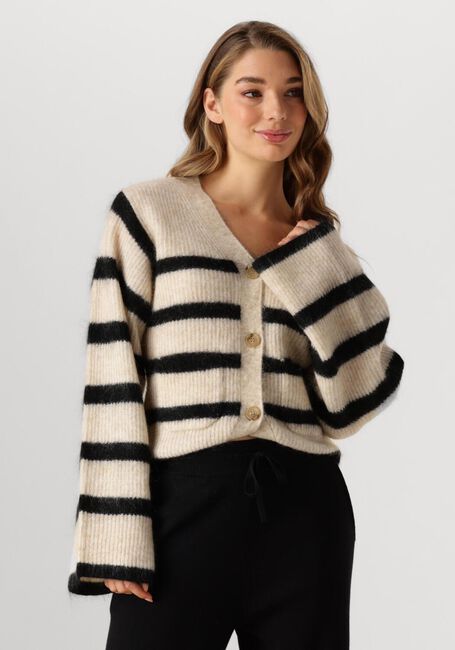 Zand SECOND FEMALE Vest OVALIS KNIT WIDE SLEEVE CARDIGAN - large