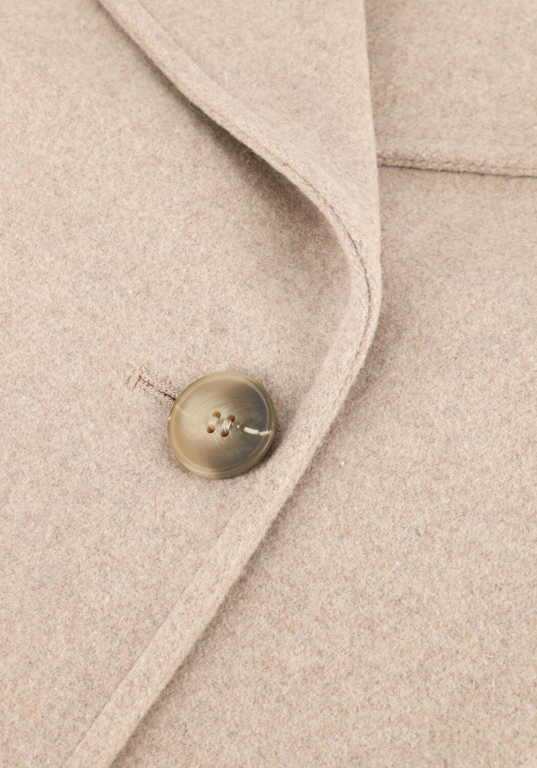 Zand SELECTED WOMEN Mantel SLFALMA SHORT WOOL JACKET - large