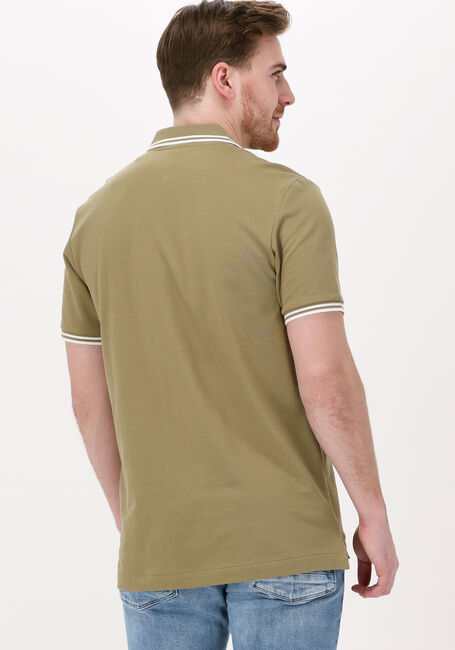 Groene G-STAR RAW Polo DUNDA SLIM STRIPE POLO S/S - large