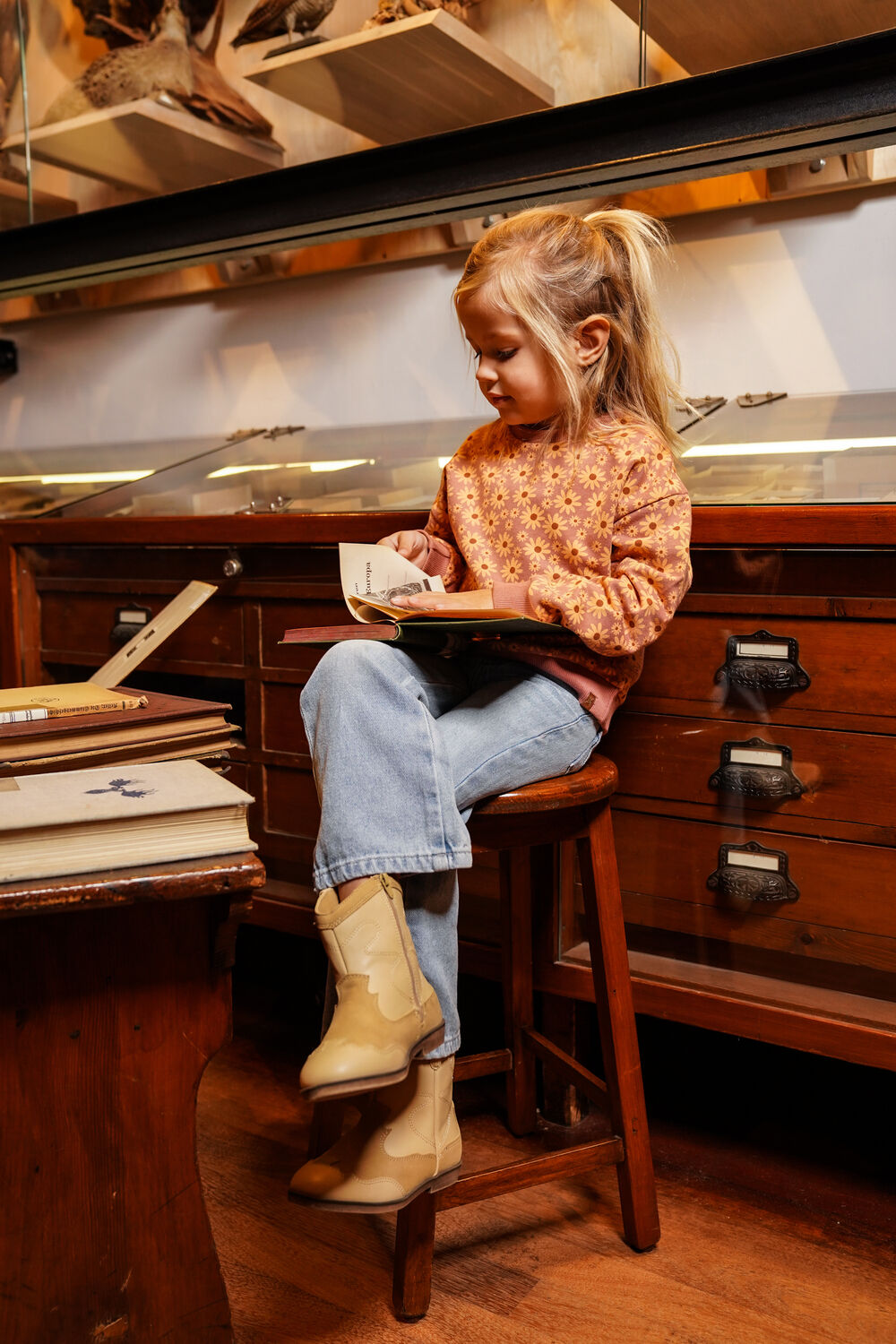 Lichtblauwe KOKO NOKO Wide jeans O56981 - large