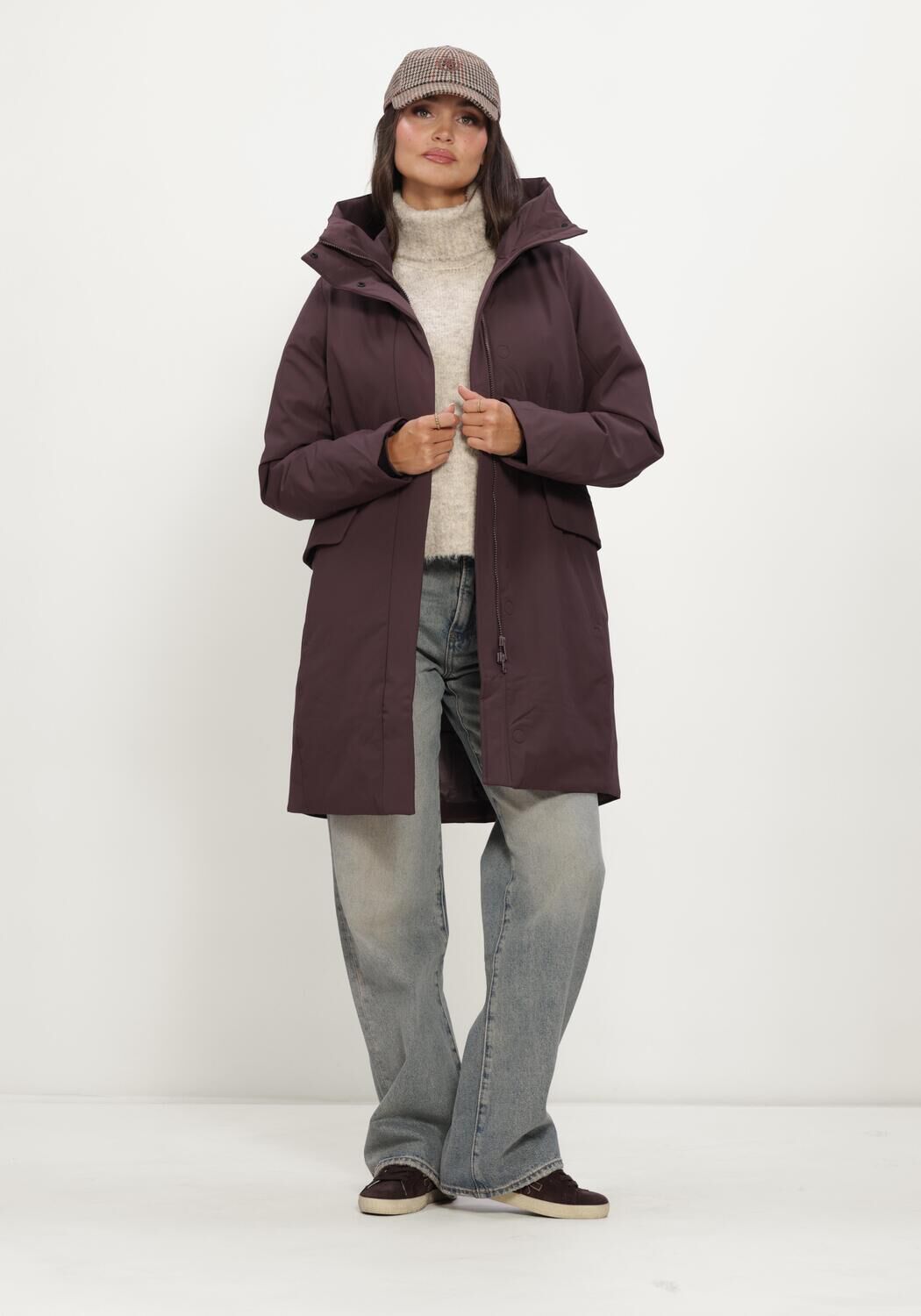 MINUS Dames Truien & Vesten Msmargrethe Grs Rws Knit Vest Ecru