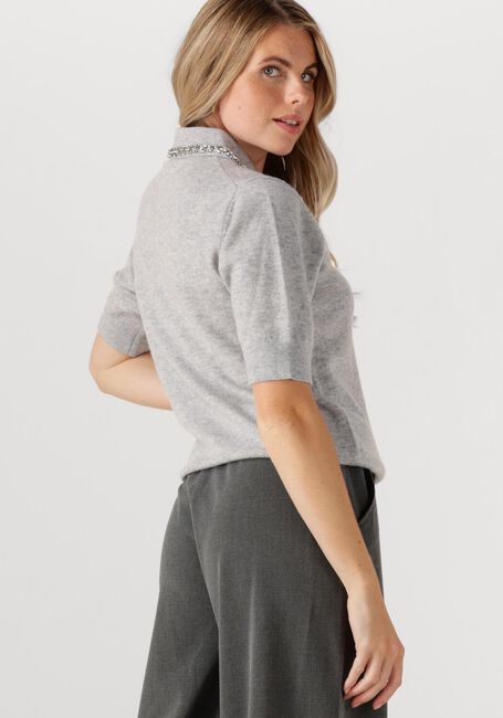 Lichtgrijze JANICE Sweater REBEL - large