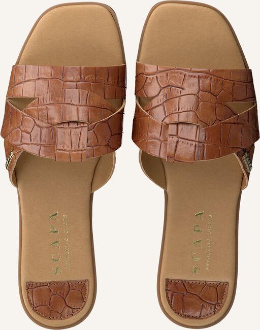 Cognac SCAPA Slippers 21/1998CR Cognac SCAPA Slippers 21/1998CR - large