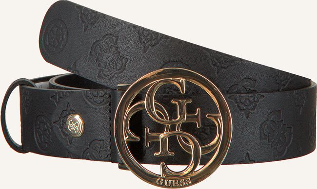 Zwarte GUESS Riem PEONY CLASSIC ADJ PANT BELT Zwarte GUESS Riem PEONY CLASSIC ADJ PANT BELT - large
