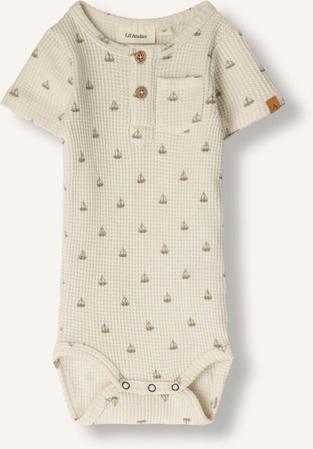 Ecru LIL' ATELIER  NBMFREDE SS BODY Ecru LIL' ATELIER  NBMFREDE SS BODY - large
