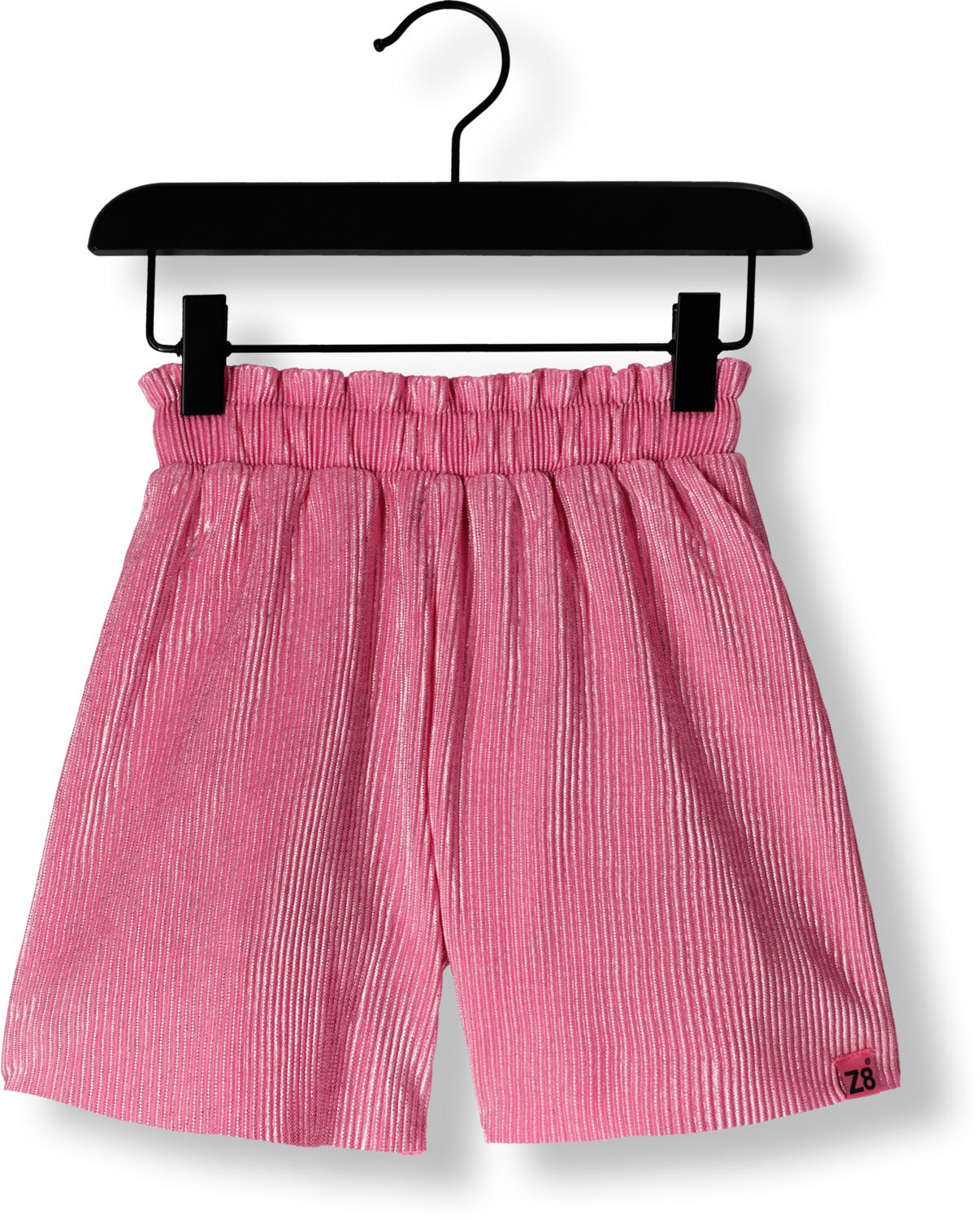 Z8 kids plissé korte broek Della roze