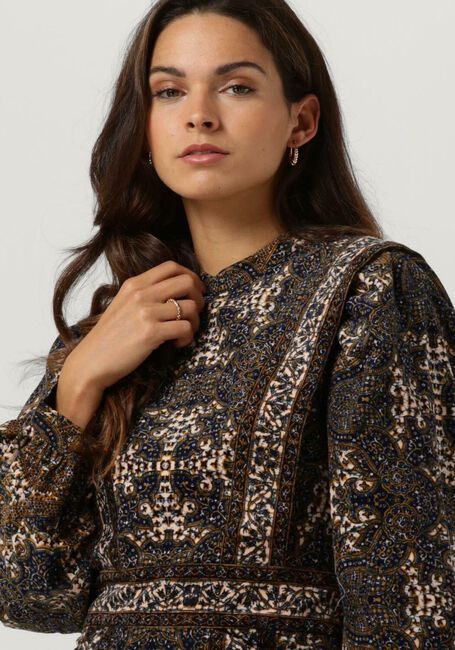 Bruine IDANO Mini jurk TABATHA - large