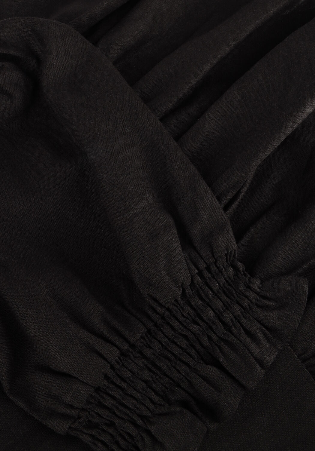 Zwarte Y.A.S. Mini jurk YASFLAXY SS WRAP DRESS - large