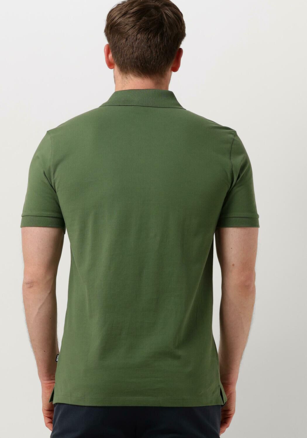 BOSS BLACK Heren Polo's & T-shirts Pallas Donkergroen