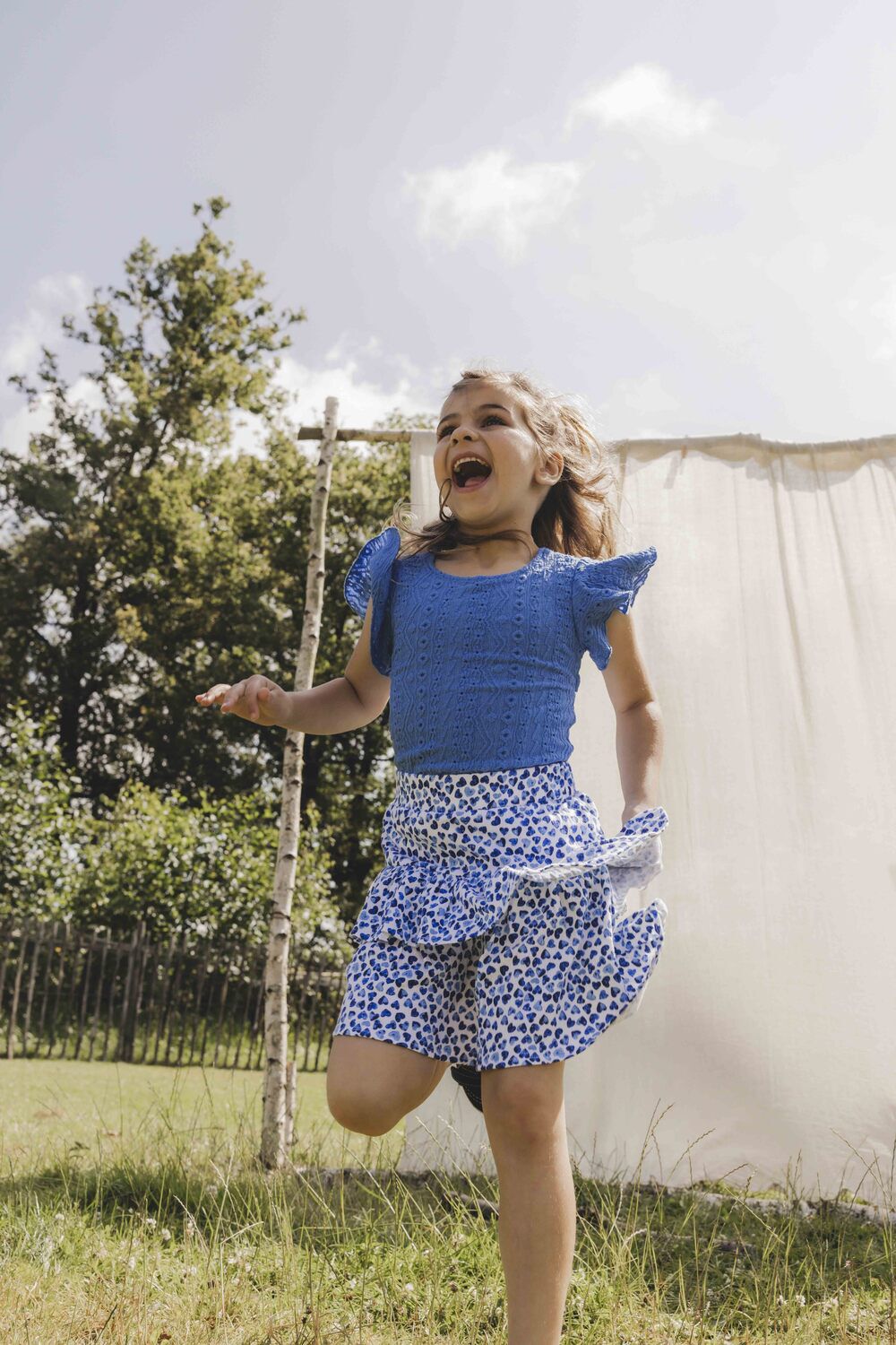 Blauwe LOOXS Little T-shirt 2512-7135 - large