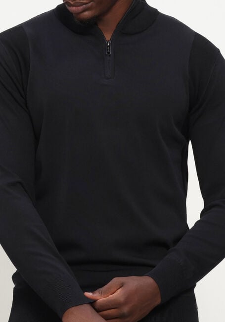 Zwarte GENTI Truien/vesten TURTLE ZIP LS - large