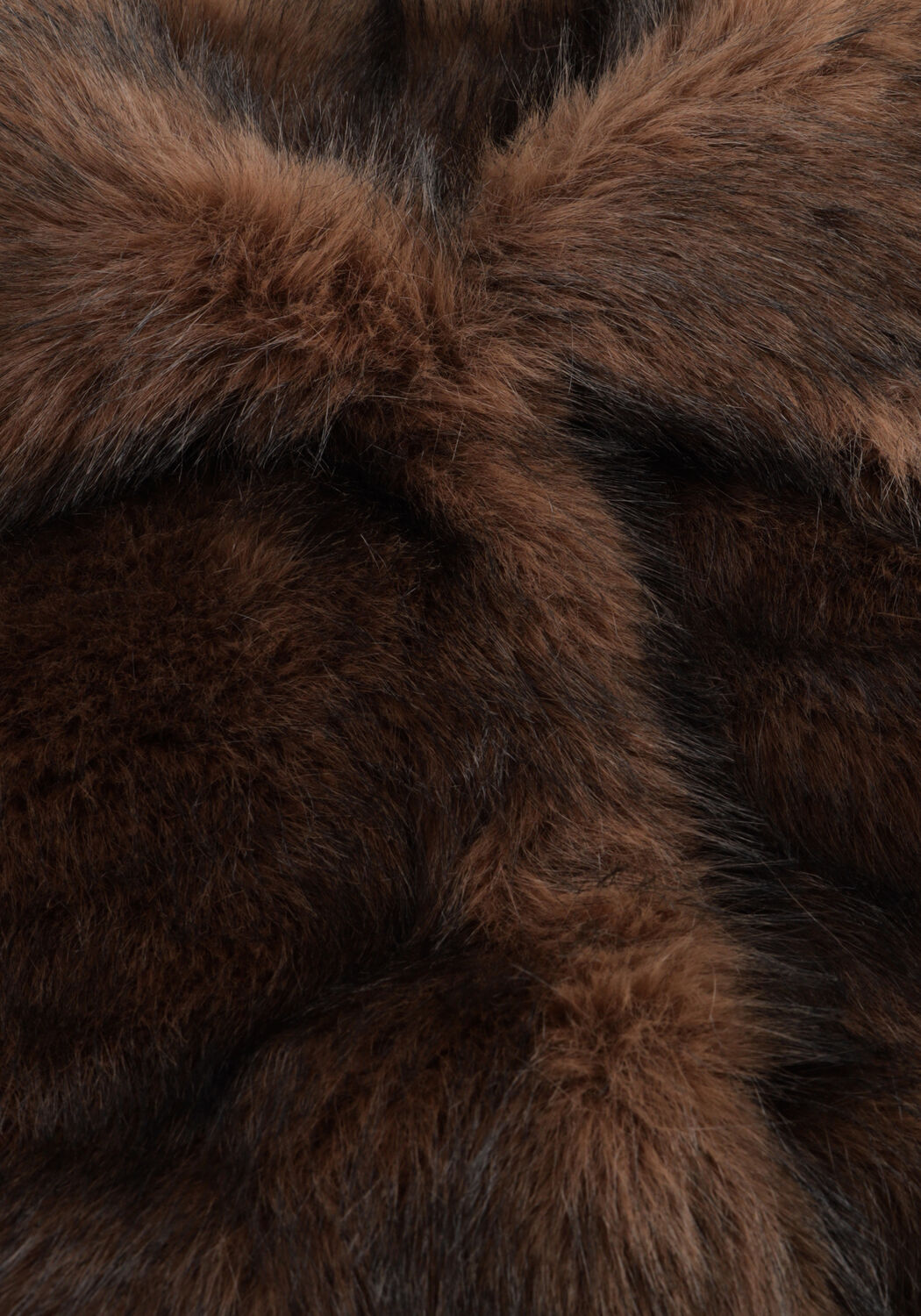 Bruine NEO NOIR Faux fur jas STEFF FAUX FUR JACKET - large